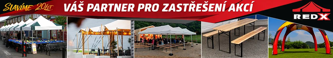 REDX – Váš partner pro zastřešení akcí